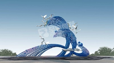 市政海洋主題城市雕塑原創(chuàng)設(shè)計(jì)