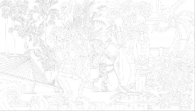 民族團結浮雕雕塑原創(chuàng)手繪設計稿