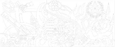 科技創(chuàng)新浮雕雕塑原創(chuàng)手繪設(shè)計(jì)稿