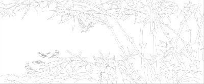 山水風(fēng)景浮雕雕塑原創(chuàng)手繪設(shè)計稿