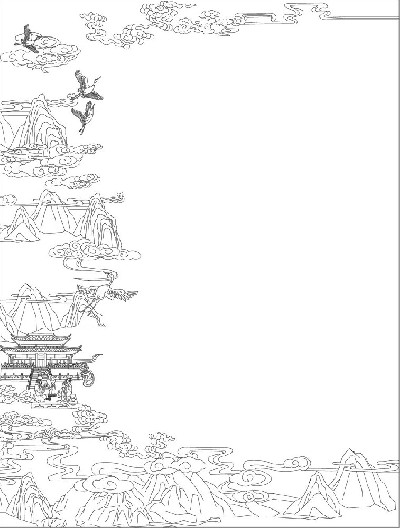 人文歷史浮雕雕塑原創(chuàng)手繪設計稿