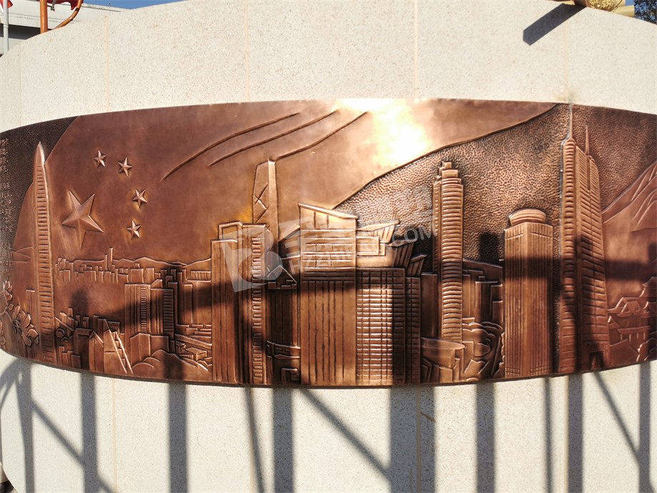 深圳羅湖公園鍛銅浮雕原創(chuàng)設計制作及安裝項目