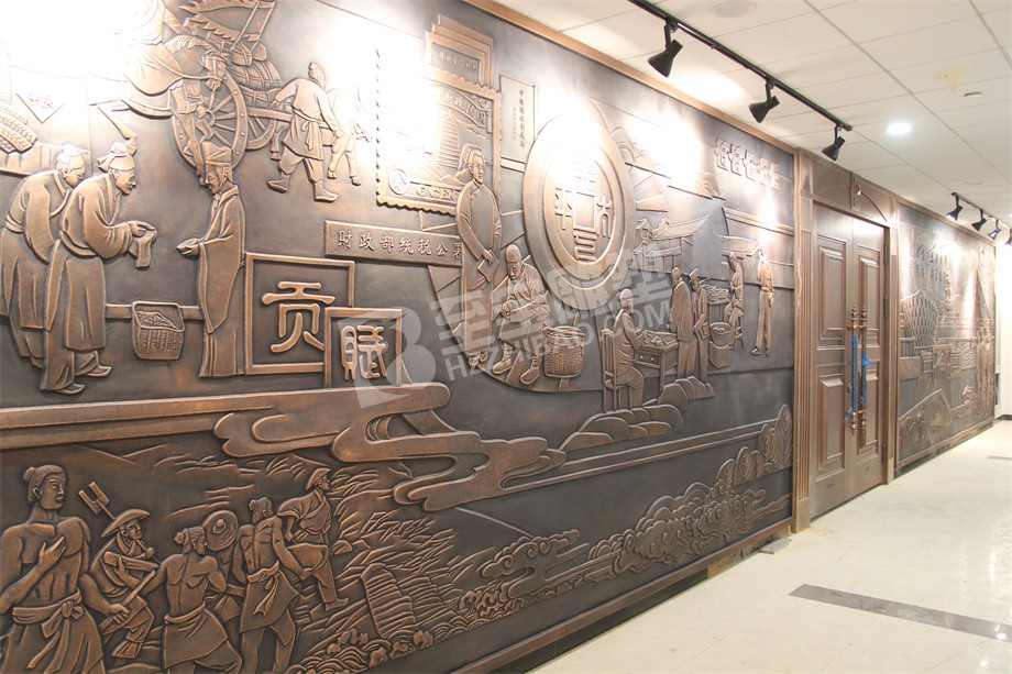 麗水市財政局鍛銅浮雕雕塑原創(chuàng)設(shè)計及施工項目