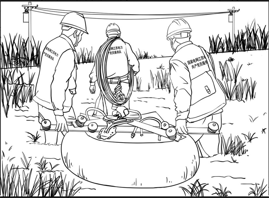 國(guó)家電網(wǎng)黨建浮雕原創(chuàng)設(shè)計(jì)