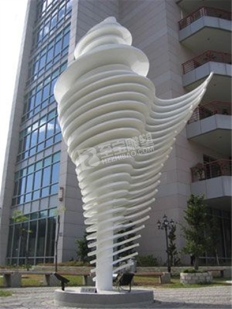 學(xué)校文化廣場抽象火炬不銹鋼雕塑定制