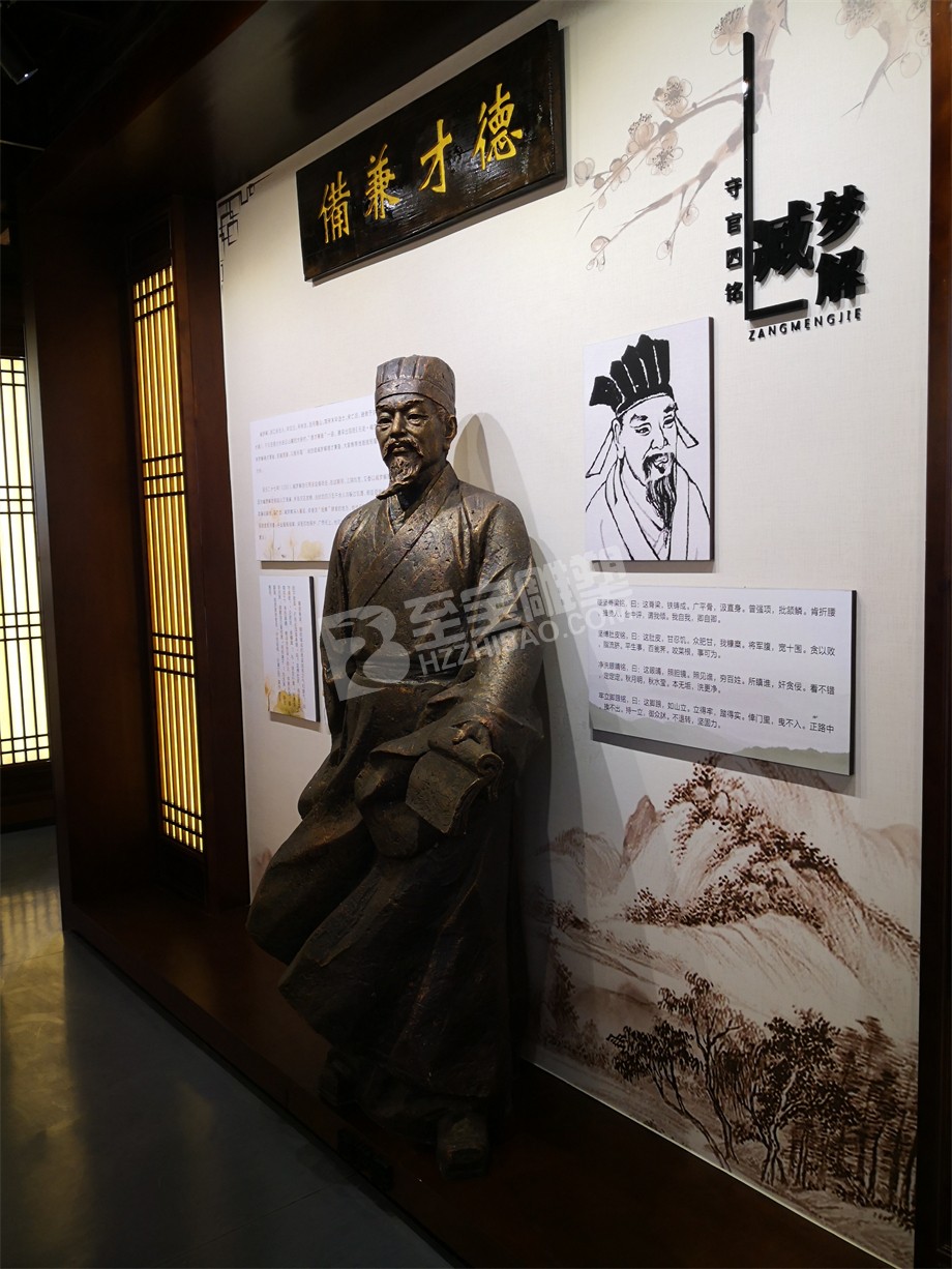 博物館展廳展陳玻璃鋼仿鑄銅人物雕塑玻璃鋼仿黃銅雕塑圓雕設(shè)計(jì)定制