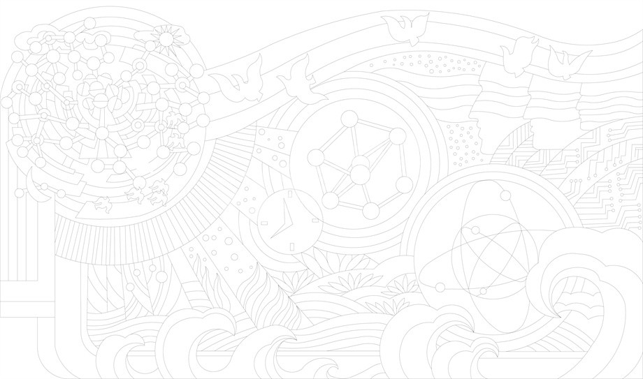 科技創(chuàng)新浮雕雕塑原創(chuàng)手繪設計稿