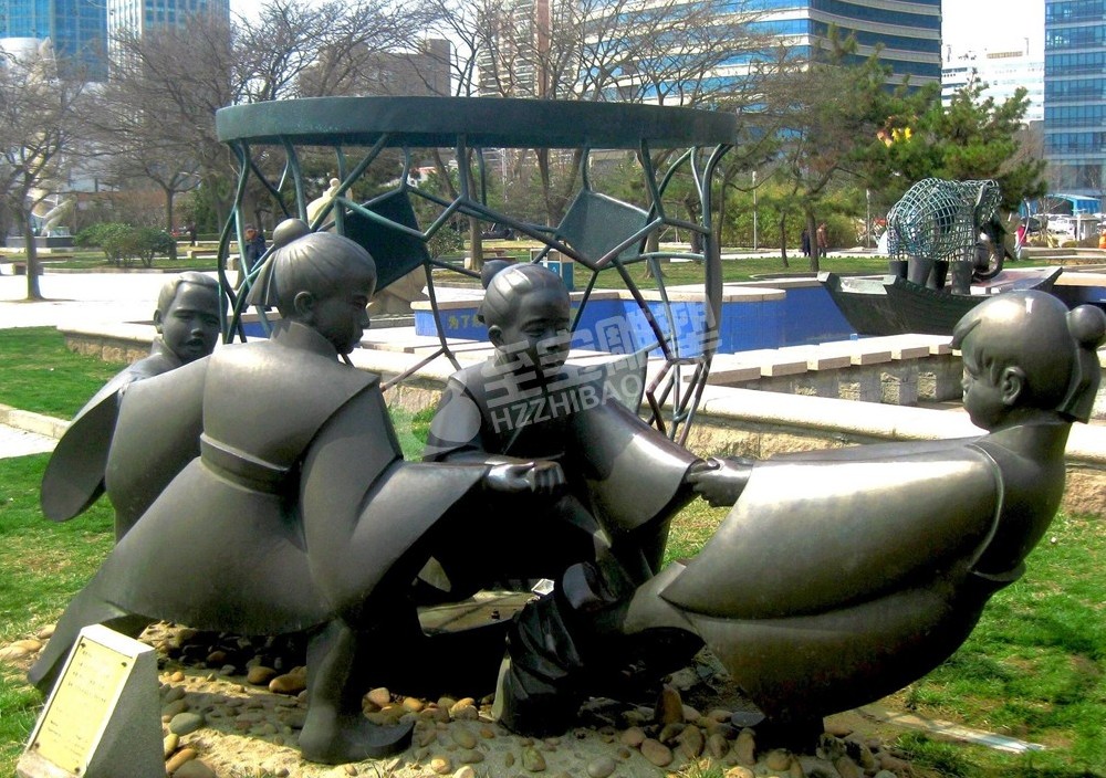 鑄銅人物雕塑定制